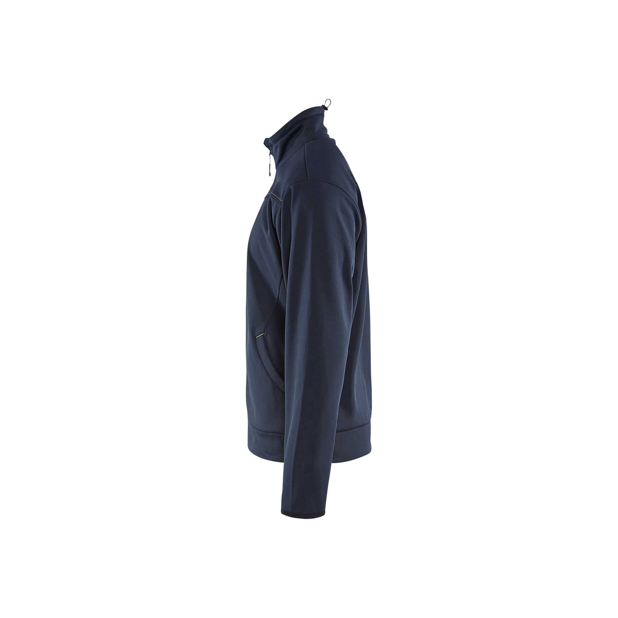 BLAKLADER 33622526 Sweatshirt With Full Zip Work Sweatshirt MEN - Pique Fleece